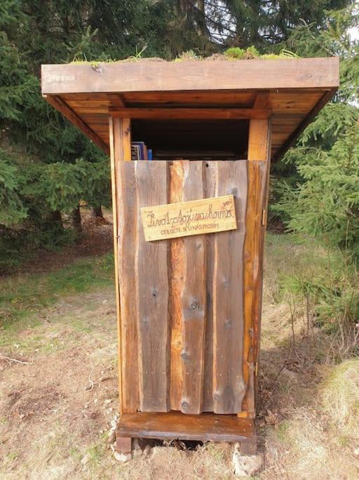 Chalet Boruvka - Biofarma Na Samote V Lesich Benesov  Luaran gambar