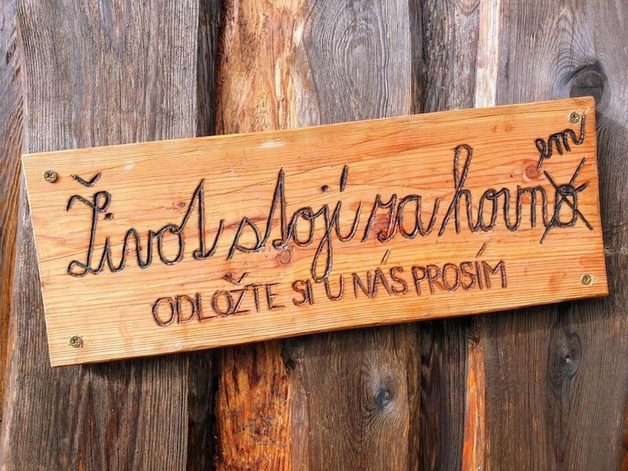 Chalet Boruvka - Biofarma Na Samote V Lesich Benesov  Luaran gambar