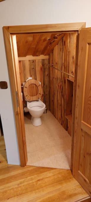 Chalet Boruvka - Biofarma Na Samote V Lesich Benesov  Luaran gambar