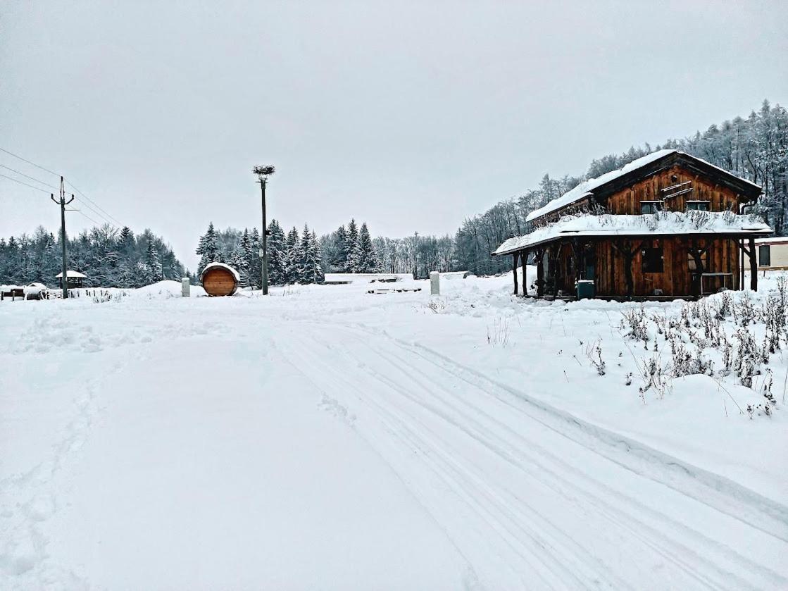 Chalet Boruvka - Biofarma Na Samote V Lesich Benesov  Luaran gambar